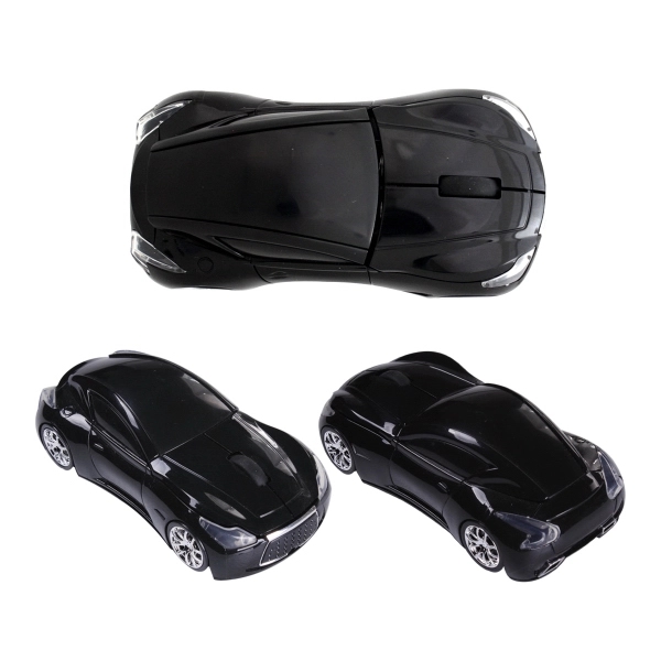 800DPI 2.4GHZ Wireless Sport Car Optical Mouse - Image 2