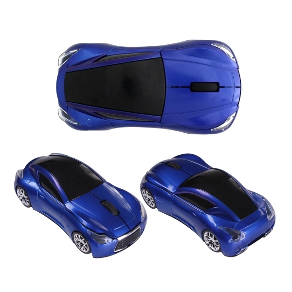 800DPI 2.4GHZ Wireless Sport Car Optical Mouse - Image 3