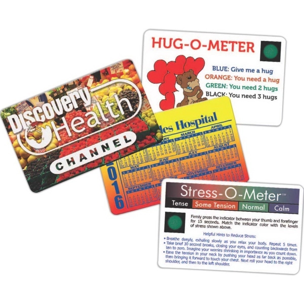 USA Stress-O-Meter™ Deluxe Card - Image 1