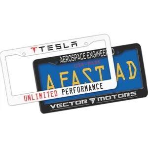 USA License Plate Frame - Deluxe