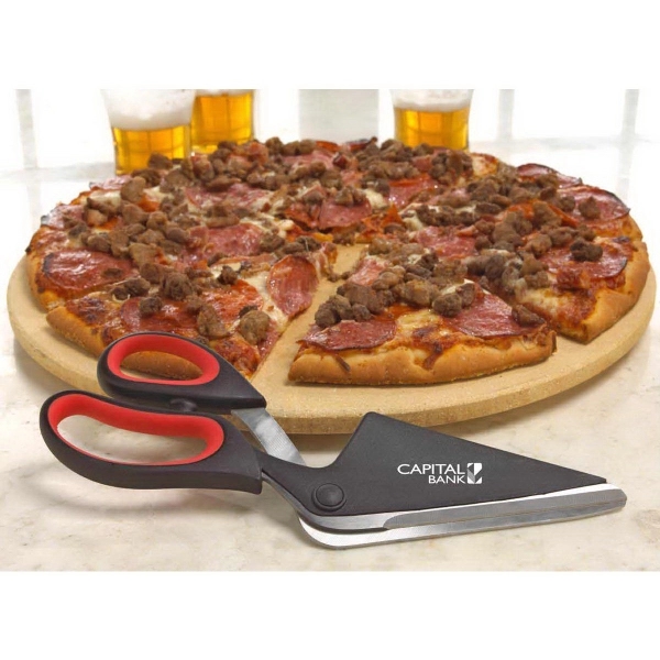 Pizza / Quesadilla Cut & Serve Scissors - Image 2