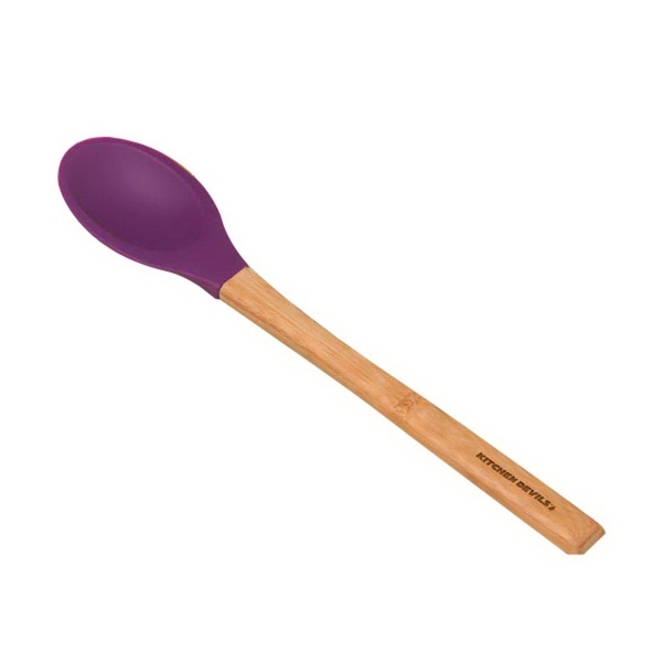 Bamboo Silicone Spoon - Image 1