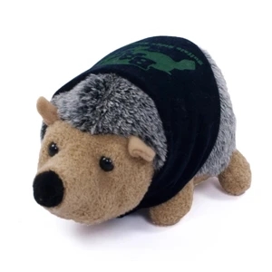 8" Howie Hedgehog with bandana and one color imprint