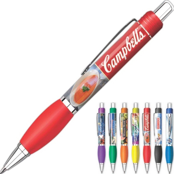 Mega Grip Pen™ VibraColor® - Color Trim - Image 1