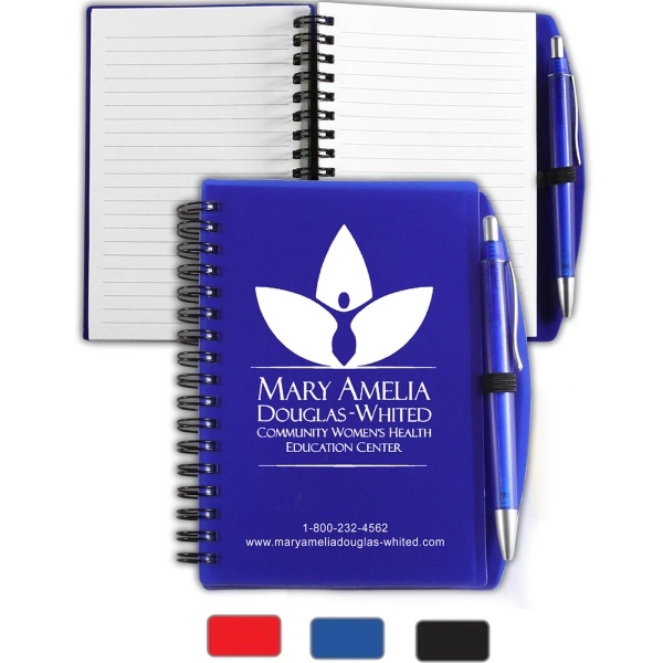 Carmel Jotter Notepad Notebook with Pen - Image 1