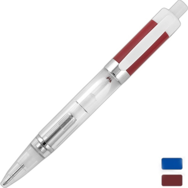 Reyes Light Up Pen with White Color LED Light - Image 7