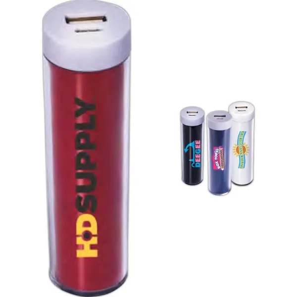Micro-Cylinder Power Bank - UL Certified - Image 2