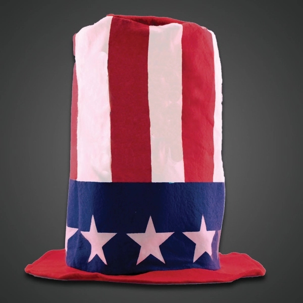 Patriotic Stove Top Novelty Hat - Image 2