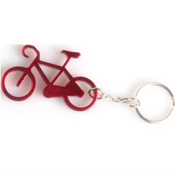Bicycle shape bottle opener key chain - Image 7