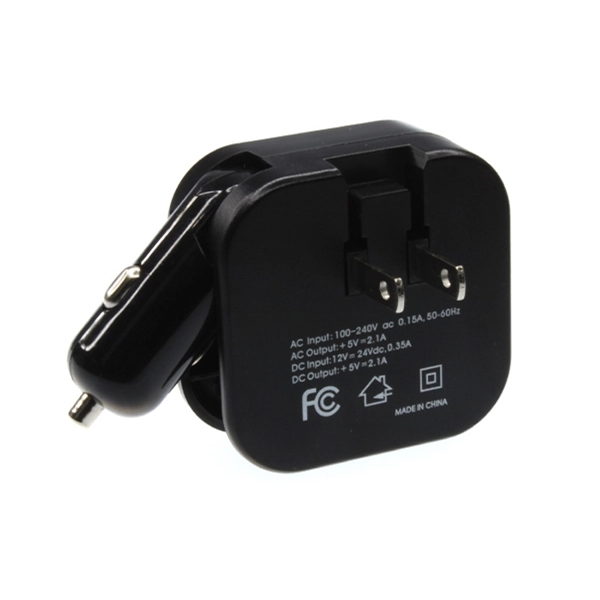 Hilltop - USB Type A charger with AC and car lighter plugs. - Image 5