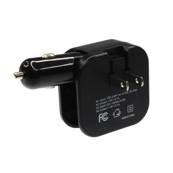 Hilltop - USB Type A charger with AC and car lighter plugs. - Image 11