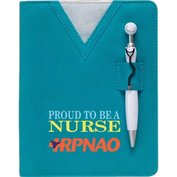 Swanky™ Scrubs Junior Writing Pad with Stethoscope Pen - Image 2