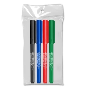 Note Writer Felt Tip Pen - USA Made - 4 Pack