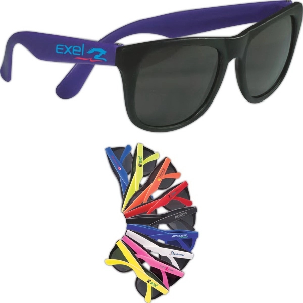 Matte Finish Fashion Sunglasses - Image 1
