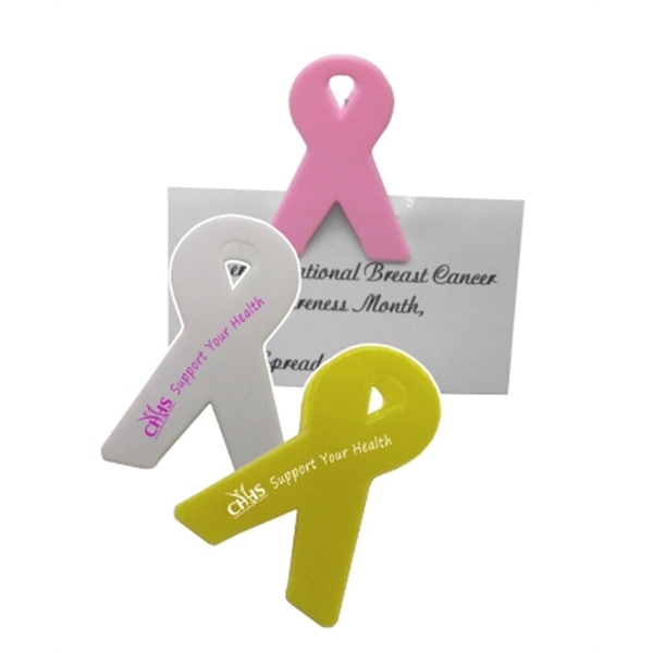 Awareness Ribbon Magnetic Memo Holder Clip - Image 2