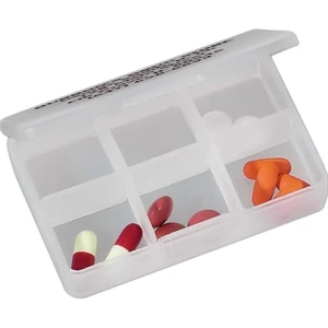 6 Compartment Pill Box