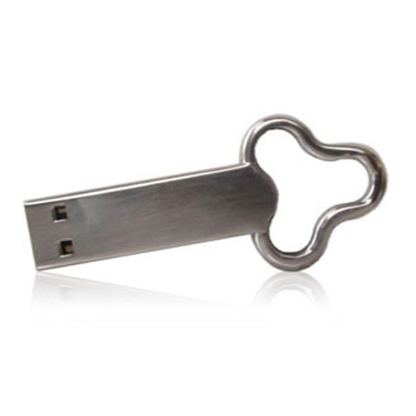 Bowie - Stainless steel key shaped UDP flash drive. - Image 9