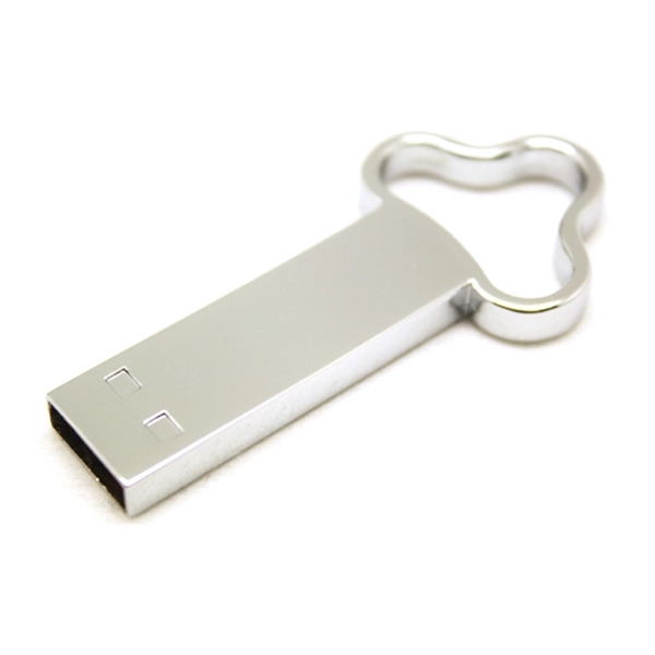 Bowie - Stainless steel key shaped UDP flash drive. - Image 10