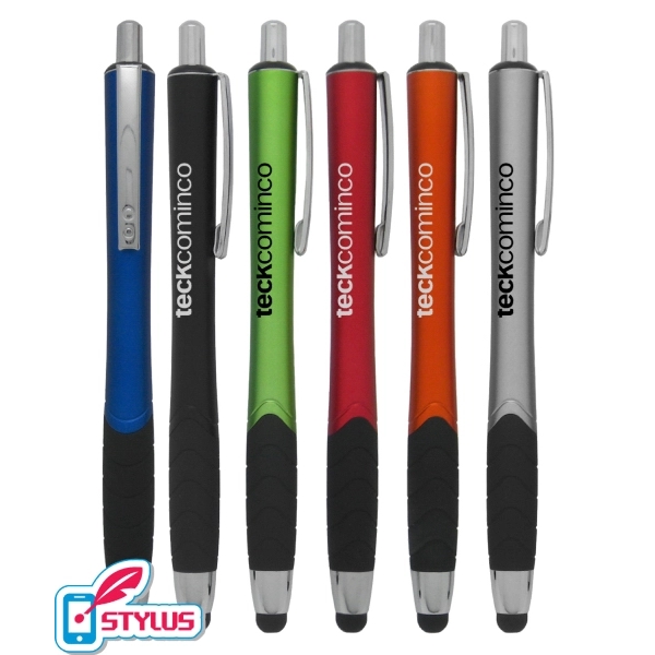 Cylindrical - Stylus Click Pen