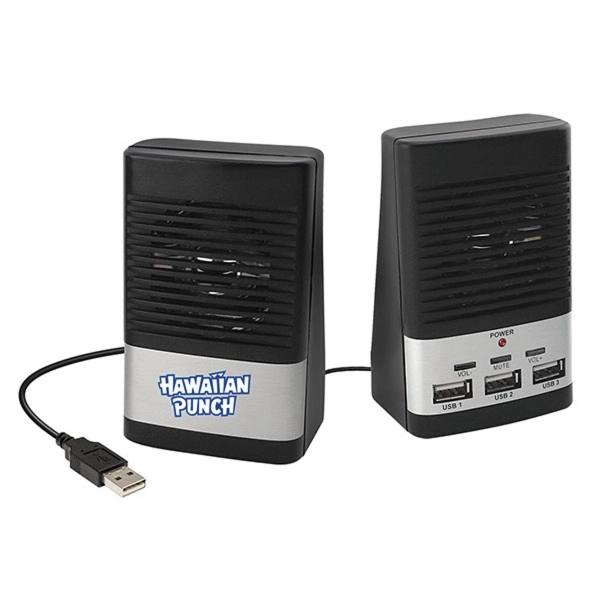 USB Speakers and Hub System