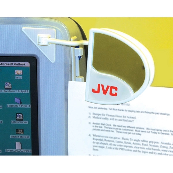 Computer Document Holder with Mirror
