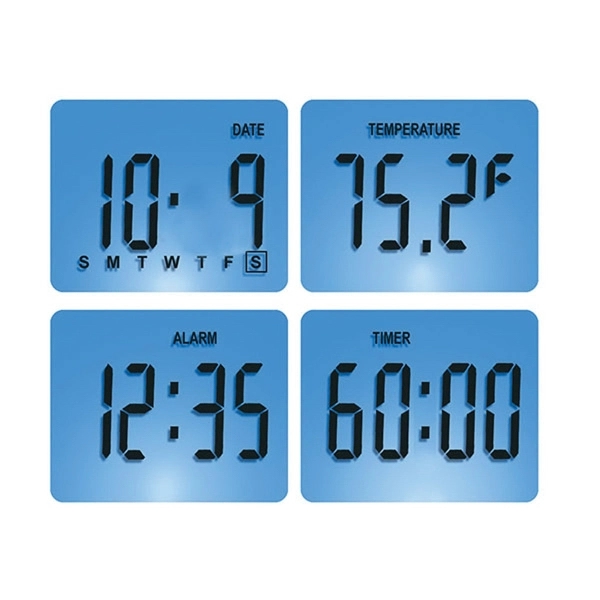 Touch Sensitive Multi functional Alarm Clock - Image 3