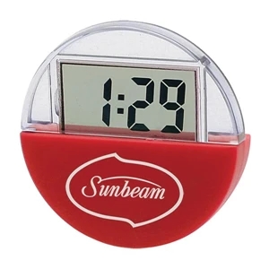 Suction Cup LCD Clock and Calendar