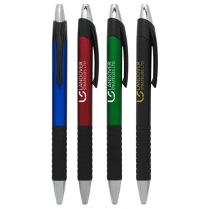 Colored "Architecture" Pen w/ Black rubber Grip