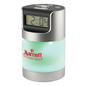 Talking LCD Alarm Clock with Desk Light