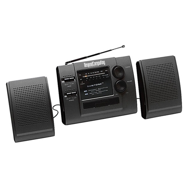AM/FM Radio with Detachable Speakers - Image 2