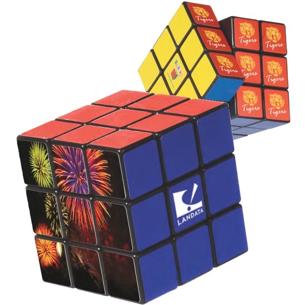 Rubik's® 9-Panel Full Stock Cube - Image 1