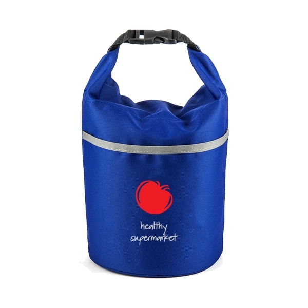 Roll Top Bucket Cooler Lunch Bag - Image 2