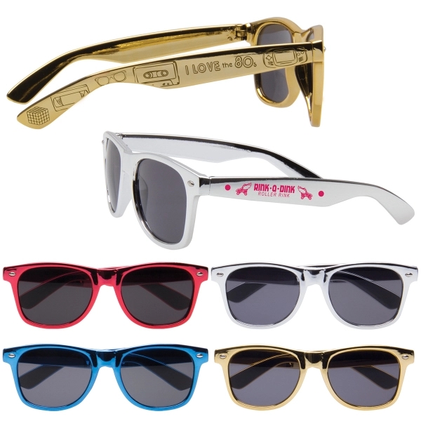 Metallic Sunglasses - Image 1