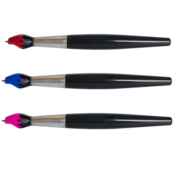 Paint Brush Pens with Black Handle - Image 1