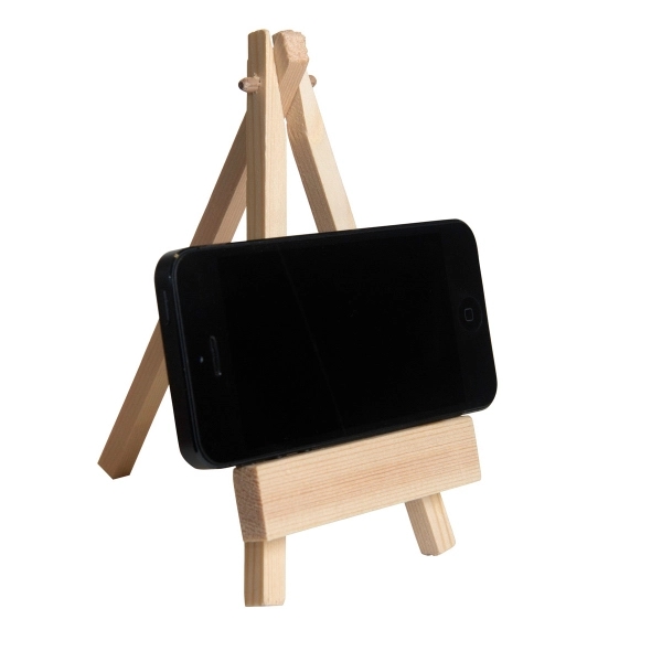 Wooden Easel Phone Holder - Image 1