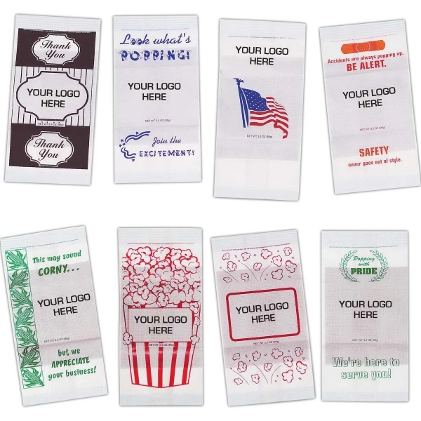 Americorn Popcorn Semi-Custom Design Bags