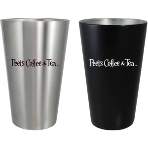 18 oz. Double Wall Stainless Pint Glass