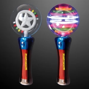 Star spinning wand