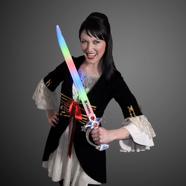 LED Swashbuckler Pirate Swords - 60 day overseas production - Image 2