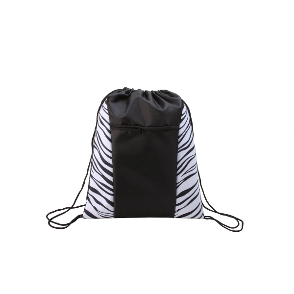 Designer Drawstring Backpack - Image 2