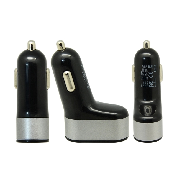 Trident Car Charger - Black - Image 2