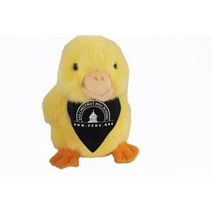 7" Duckling with bandana and one color imprint