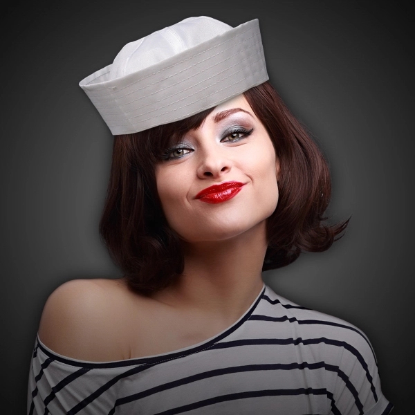White Sailor Hat - Image 1