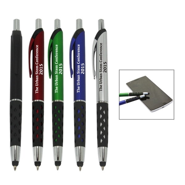 Diamond pattern grip stylus pen - Image 1