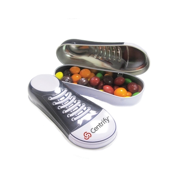 Sneaker Tin Filled With Skittles® - Image 1