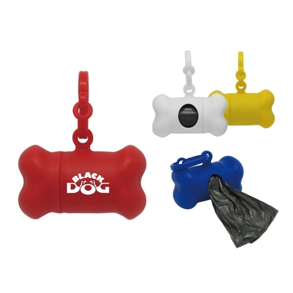 Bone shaped dog waste bag dispensor - Image 1