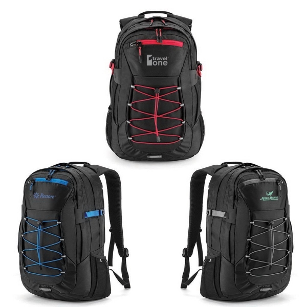 Deluxe Compression Sport Laptop Backpack - Image 1
