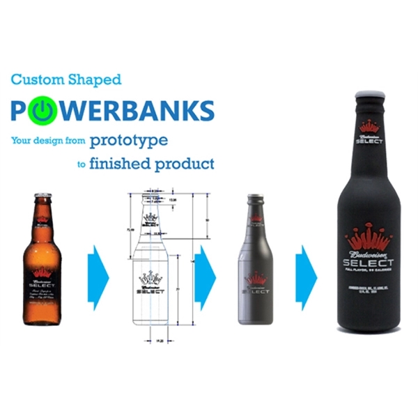 Custom PVC Power Bank - Beer Bottle Shaped - Image 5