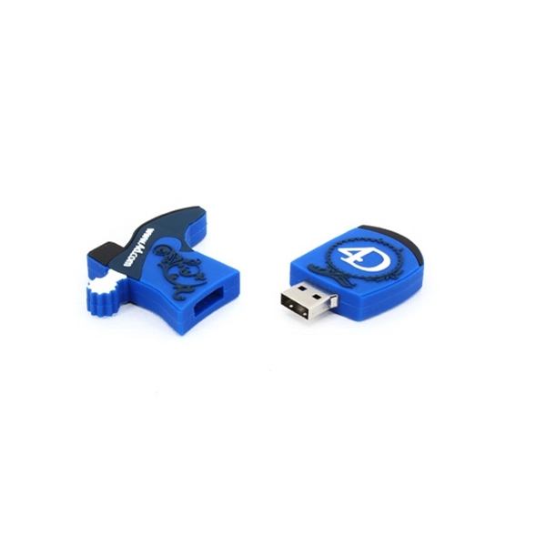 Custom 2D PVC USB Flash Drive - Martin Boots Shaped - Image 5