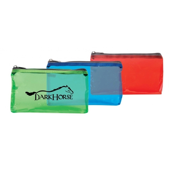 Tinted Jelly Zipper Pouch (Custom Overseas Only) - Image 1